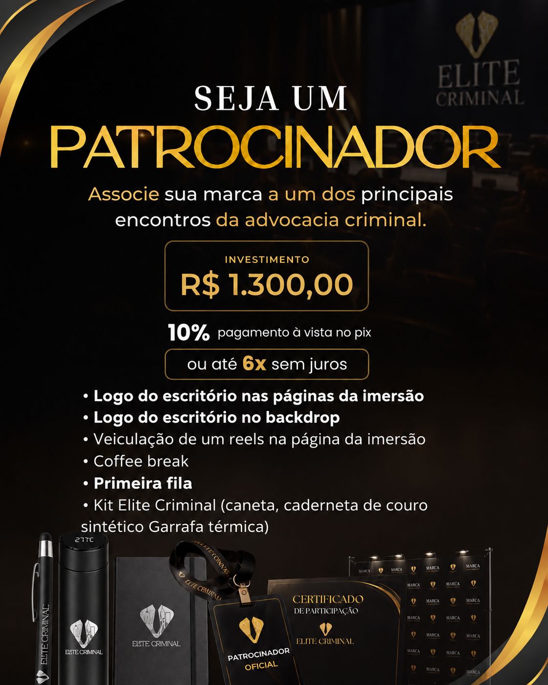 Seja um Patrocinador
